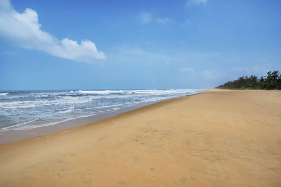 Cavelossim beach and the Arabian Sea