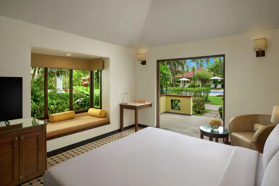 Poolside room